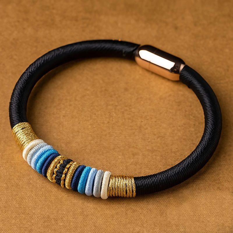 Pulsera Nudo del Rey Kong Artesanal Tibetana Tibetan Handmade King Kong Knot Bracelet