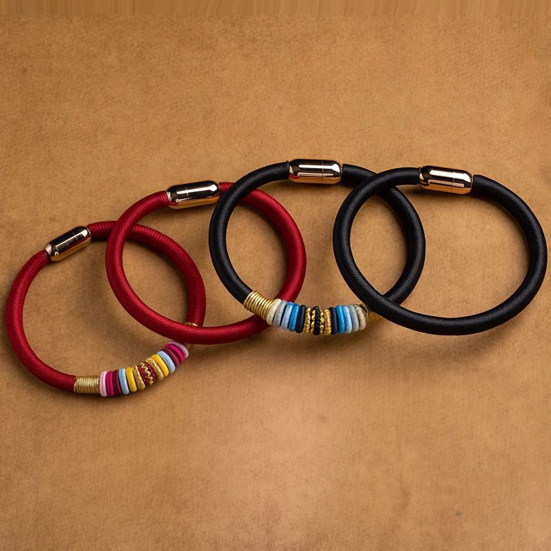 Pulsera Nudo del Rey Kong Artesanal Tibetana Tibetan Handmade King Kong Knot Bracelet