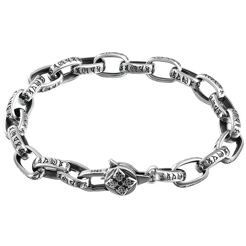 Pulsera de Sabiduría de Cobre Tibetano Om Mani Padme Hum Tibetan Copper Om Mani Padme Hum Wisdom Bracelet