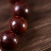 Pulseira de Meditação Tibetana de Sândalo Vermelho "Om Mani Padme Hum" Tibetan Red Sandalwood Om Mani Padme Hum Meditation Bracelet