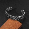 Pulseira Tibetana de Titânio com Mantra Om Mani Padme Hum Tibetan Titanium Steel Om Mani Padme Hum Bracelet
