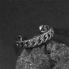 Pulseira Tibetana de Titânio com Mantra Om Mani Padme Hum Tibetan Titanium Steel Om Mani Padme Hum Bracelet