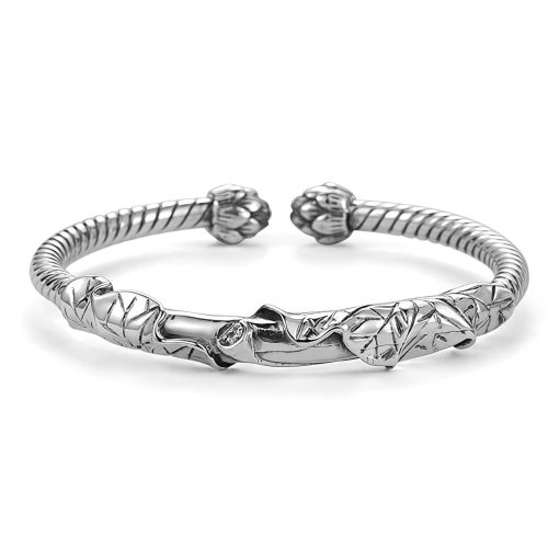 Pulsera de Prosperidad de Cobre Blanco Tibetano Pulsera de Prosperidad de Cobre Blanco Tibetano