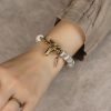 Pulsera Tibetana de Armonía con Hueso de Yak Blanco Tibetan White Yak Bone Harmony Bracelet