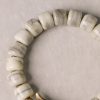 Pulsera Tibetana de Armonía con Hueso de Yak Blanco Tibetan White Yak Bone Harmony Bracelet