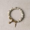 Pulsera Tibetana de Armonía con Hueso de Yak Blanco Tibetan White Yak Bone Harmony Bracelet