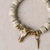 Pulsera Tibetana de Armonía con Hueso de Yak Blanco Tibetan White Yak Bone Harmony Bracelet
