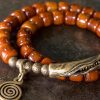 Pulsera de Equilibrio de Hueso de Yeti Tibetano y Cobre Tibetan Yak Bone Copper Balance Bracelet