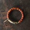 Pulsera de Fuerza de Hueso de Yak Tibetano con Cobre Tibetan Yak Bone Copper Strength Bracelet