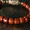 Pulsera de Fuerza Dzi Tibetana de Hueso de Yak Yak Bone Tibetan Dzi Strength Bracelet