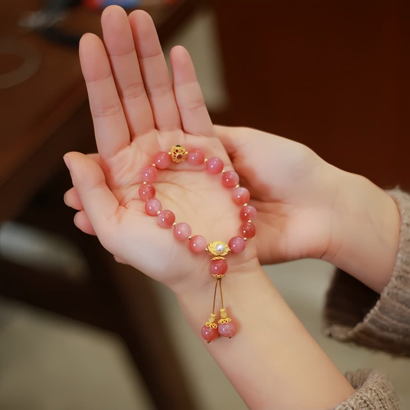 Pulsera con Encanto de Loto e Iluminación en Plata 925 925 Silver Lotus Enlightenment Charm Bracelet