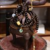 سوار خرز مالا 108 من خشب العود بروناي Brunei Agarwood 108 Mala Beads Bracelet