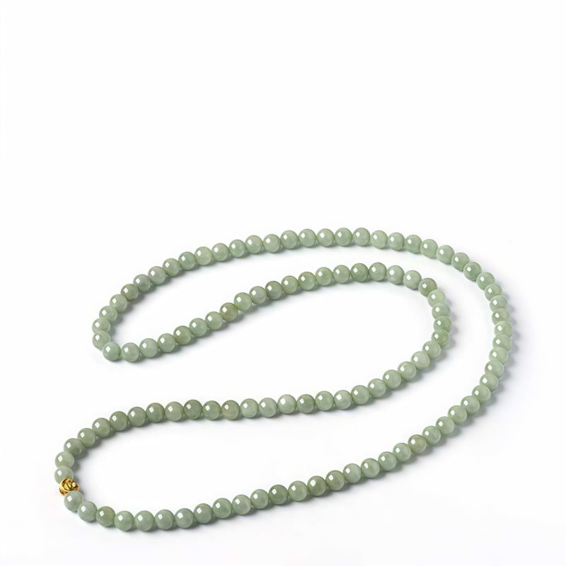 Pulsera de Suerte de Jade Tibetano de 108 Cuentas Tibetan Jade 108 Beads Luck Bracelet