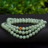 Pulsera de Suerte de Jade Tibetano de 108 Cuentas Tibetan Jade 108 Beads Luck Bracelet