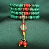 Collar de Mala de Malaquita Tibetana de 108 Cuentas Tibetan Malachite 108 Mala Beads Necklace