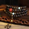 Gelang Meditasi Agarwood Turquoise dengan 108 Butir Turquoise Agarwood Meditation Bracelet with 108 Beads
