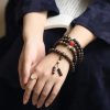 Gelang Meditasi Agarwood Turquoise dengan 108 Butir Turquoise Agarwood Meditation Bracelet with 108 Beads