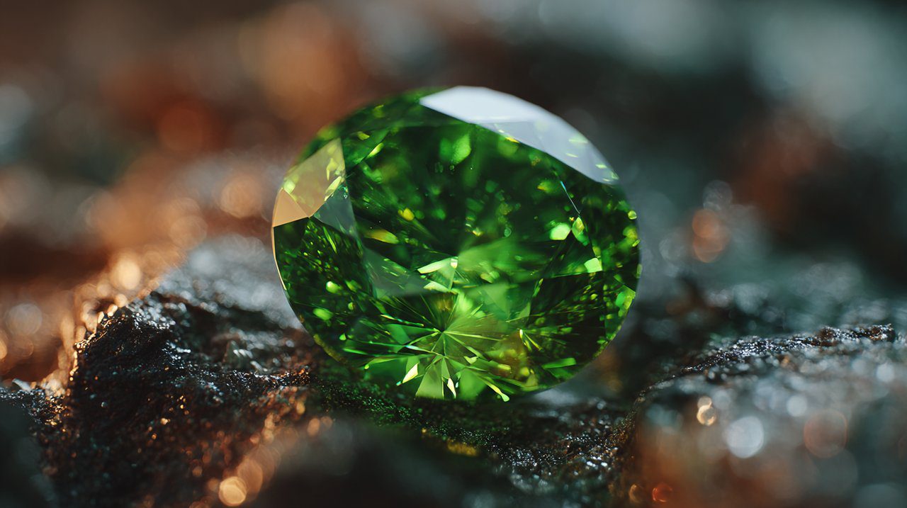 High-Quality Green Garnet
