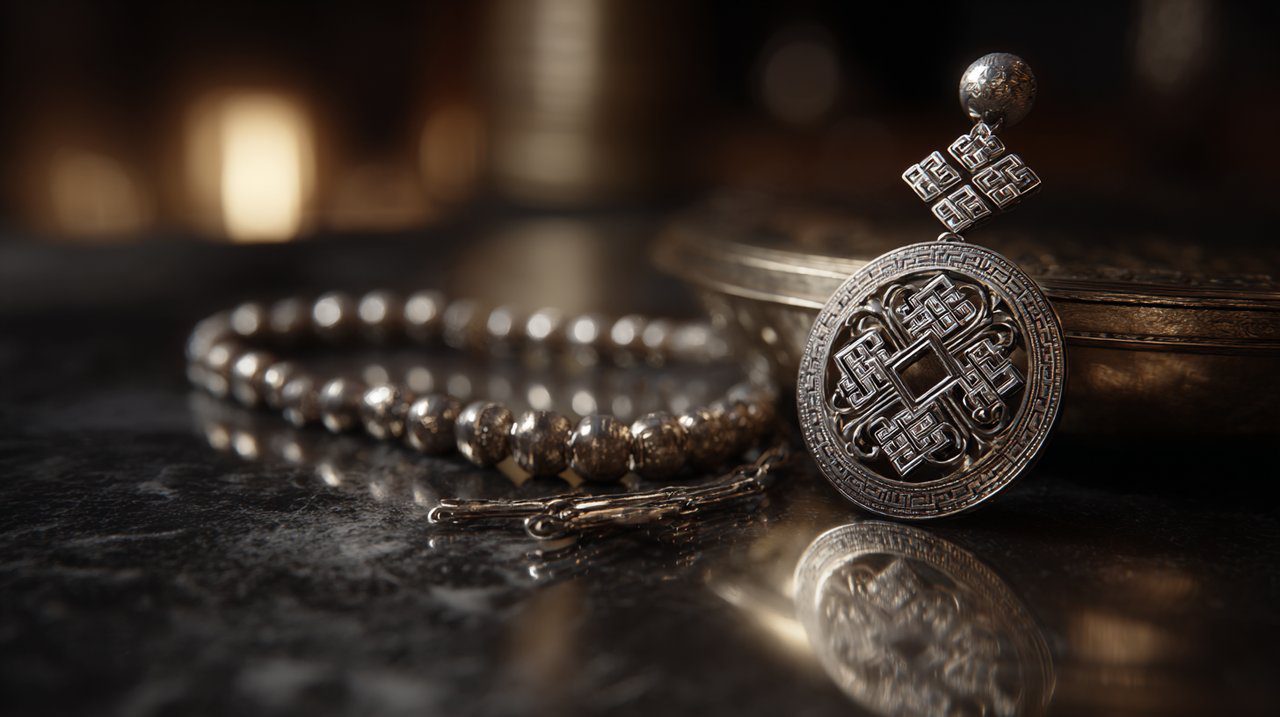 Spiritual Jewelry with Auspicious Symbols