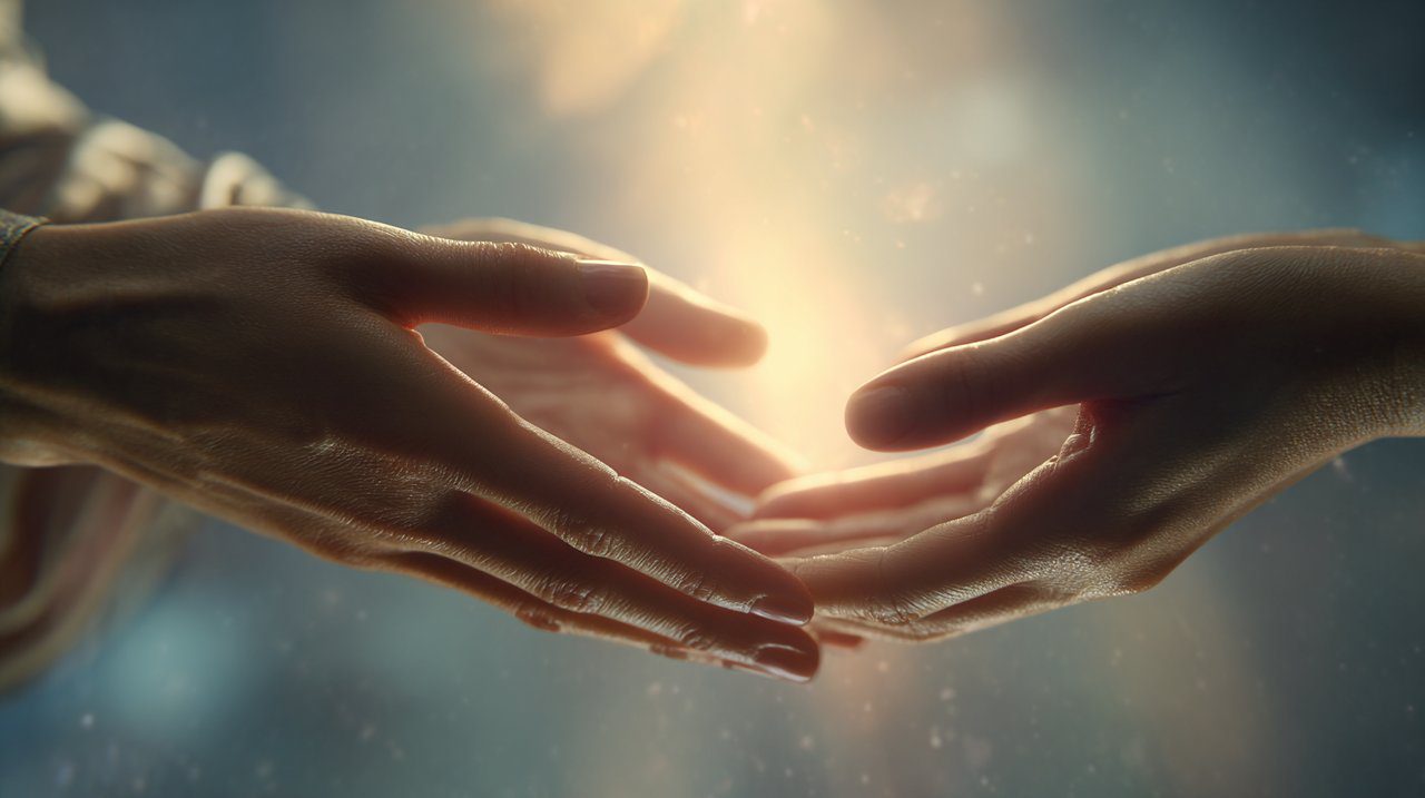 Shared Divine Light in Anjali Mudra